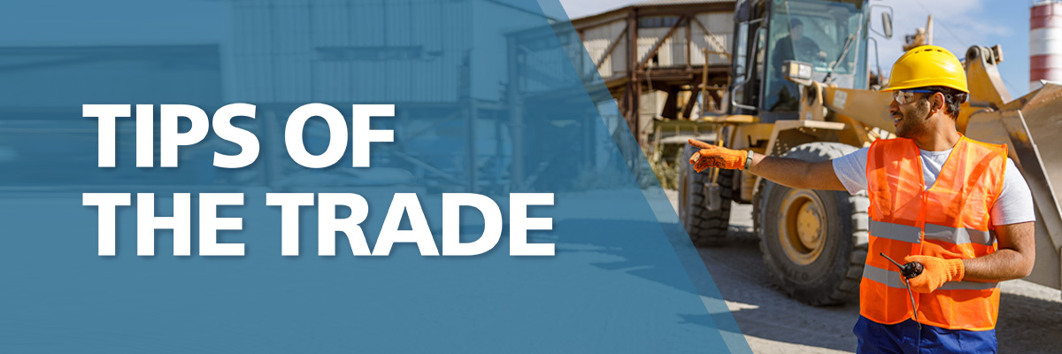 TIPS OF THE TRADE