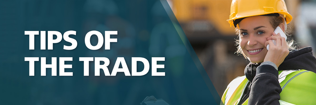 TIPS OF THE TRADE